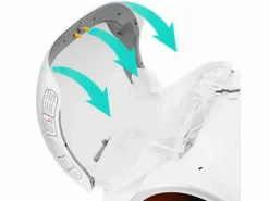 Arenero para gatos de autolimpieza adaptativa de 65L para varios gatos.