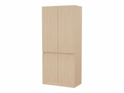 Outlet Armario 70 × 40 × 170 cm - modelo de doble puerta con amplios compartimentos de almacenamiento - madera Muebles Niño