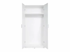 Vente-unique Armario 2 puertas L92 cm en color + elevador - BELOMY Blanco