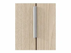 Loungitude Armario 2 puertas 180x81x52 cm roble 81X180X52 CM Color natural claro