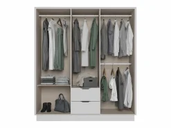 Sale Armario 6 puertas y 2 cajones de 162 cm - FEOVA Armario