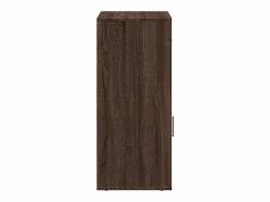 vidaxl Armario almacenaje madera ingeniería marrón roble 56,5x39x90 cm