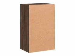 vidaxl Armario almacenaje madera ingeniería marrón roble 56,5x39x90 cm