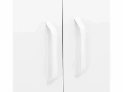 vidaxl Armario almacenamiento acero 80x35x101,5 cm Blanco