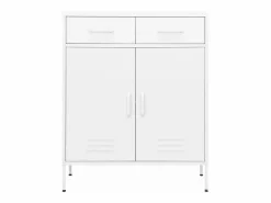vidaxl Armario almacenamiento acero 80x35x101,5 cm
