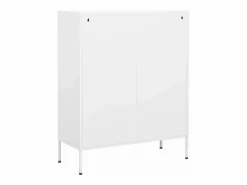 vidaxl Armario almacenamiento acero 80x35x101,5 cm