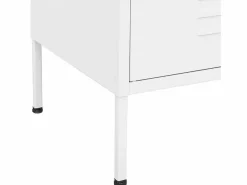 vidaxl Armario almacenamiento acero 80x35x101,5 cm