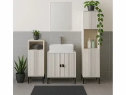 MCW Armario alto -O42, aspecto madera beige