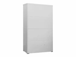 New Armario archivador de acero claro 90x46x164 cm Cajonera De Escritorio