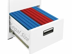 vidaxl Armario archivador de acero 46x62x72,5 cm