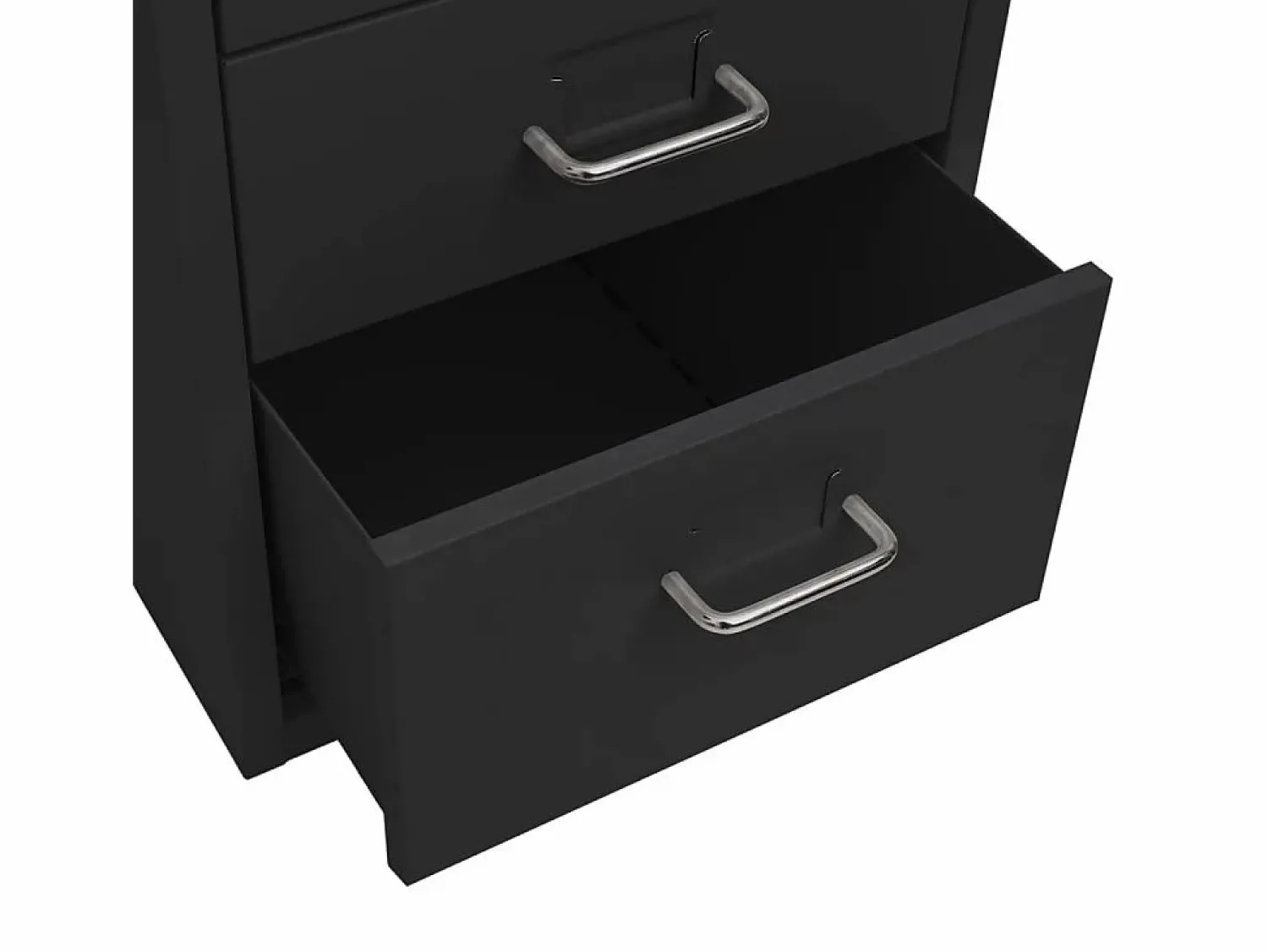 vidaxl Armario archivador móvil metal 28x41x69 cm
