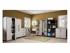 New Keter Armario bajo almacenaje Excellence y taupe 97 cm Beige