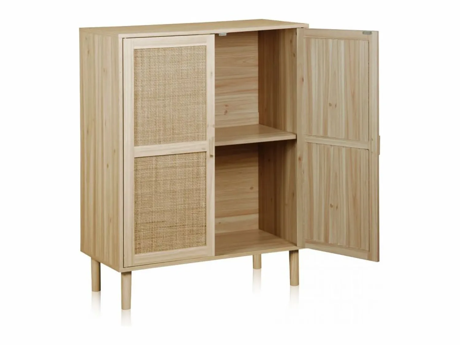 duehome Armario bajo Made Pino - Rattan