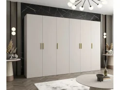 Discount Armario Bari 1 con puertas batientes 202/300/52 6 puertas (cachemira) Armario Abierto, Vestidor