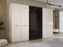 Best Armario: Arena / Vidrio Antisol, 300 x 200 x 51 cm Beige