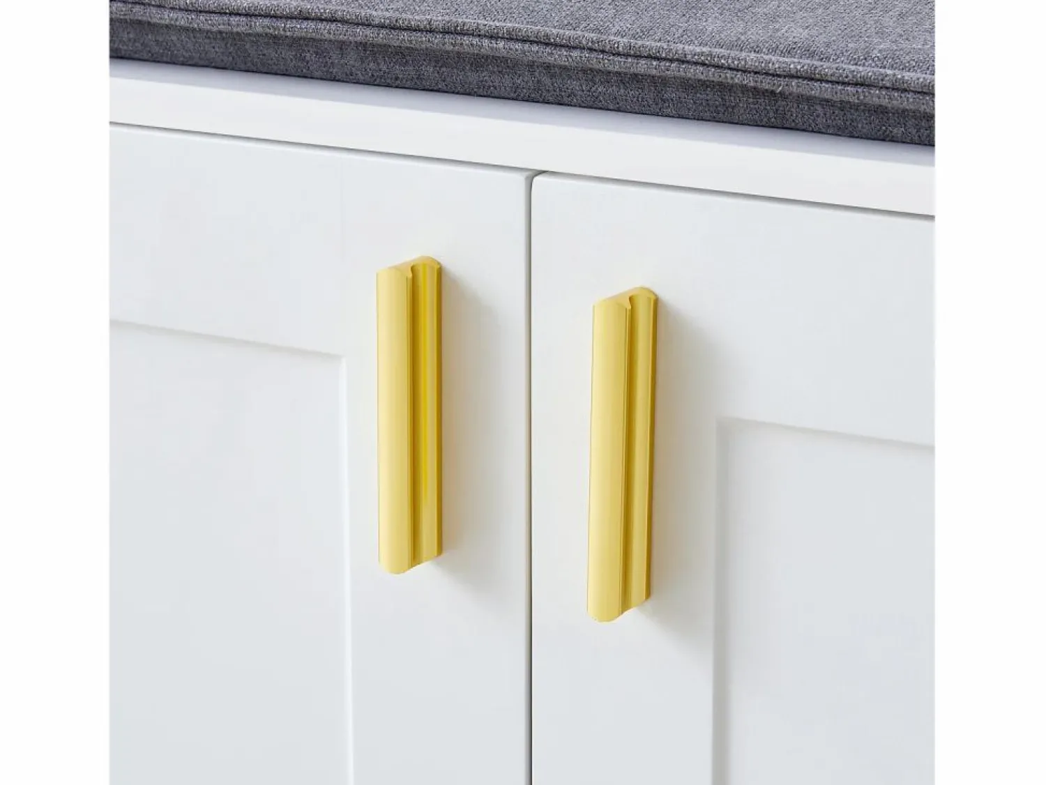 Hauss Spole Armario con 3 puertas, 3 ganchos y almacenaje abierto, 120x40x200 cm