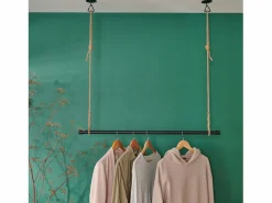 Best Armario colgante de madera L100cm con cordón LEXY Negro