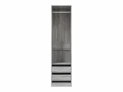 Clearance Armario con cajones contrachapado sonoma 50x50x200 cm ES932709 Armario Abierto, Vestidor