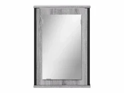 Clearance Armario con espejo de baño madera Sonoma 42x12x60 cm ES183056 Mueble De Pared Para Baño