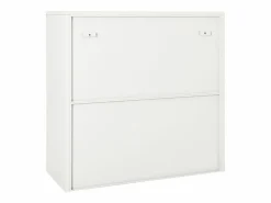vidaxl Armario con puerta corredera acero 90x40x90 cm