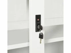 vidaxl Armario con puerta corredera acero 90x40x90 cm