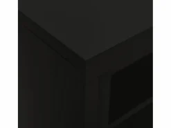 vidaxl Armario con puerta corredera acero 90x40x90 cm