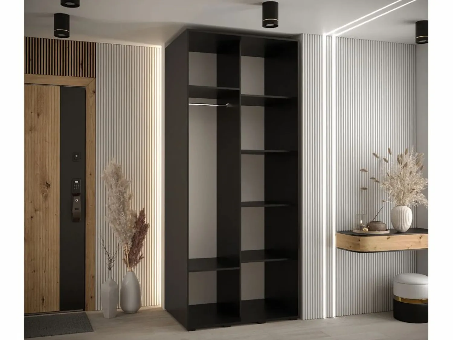 Best ARMARIO CON PUERTAS BATIENTES 235,2/120/60 2 puertas Armario