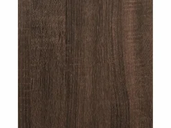 Armario con ruedas de roble marrón 60x48x81 cm madera de ingeniería