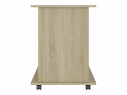vidaxl Armario con ruedas madera contrachapada roble Sonoma 60x45x60cm