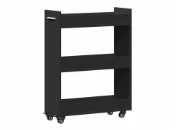 Outlet Armario con ruedas madera de ingeniería 60x22x79 cm Cajonera De Escritorio