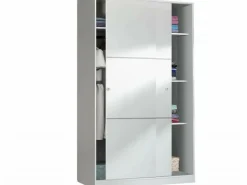 Clearance Loungitude Armario de 2 puertas correderas Max Blanco