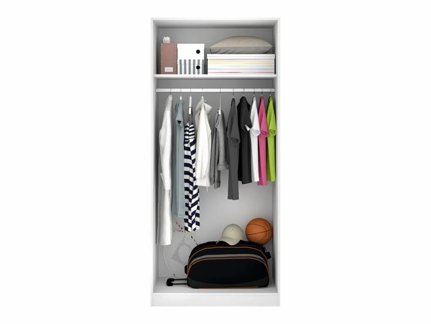 Clearance Armario de 2 puertas L81 cm en color - LISTOWEL Armario