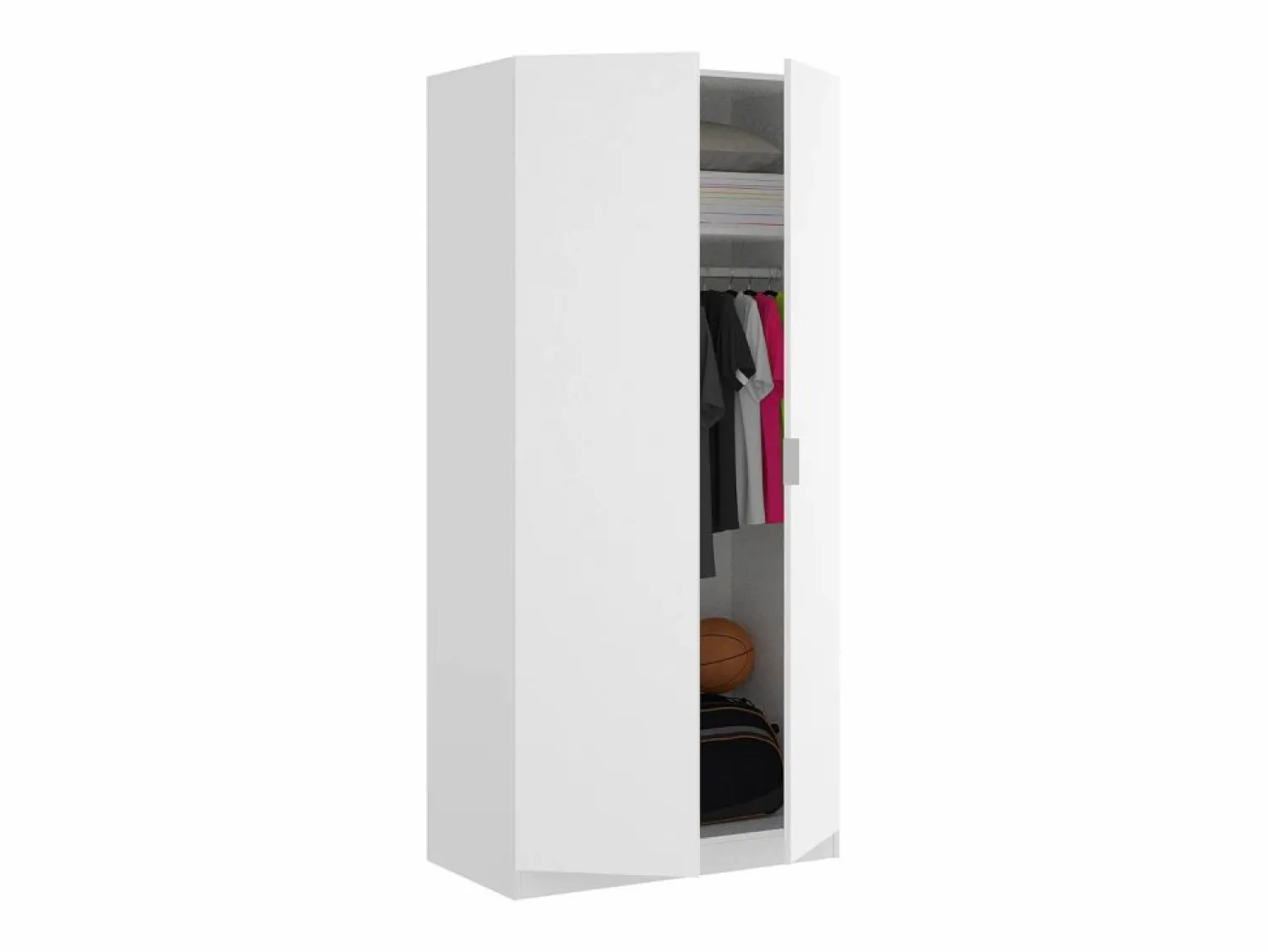 Clearance Armario de 2 puertas L81 cm en color - LISTOWEL Armario
