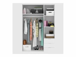 Online Armario de 3 puertas y 3 cajones en color - LISTOWEL Armario
