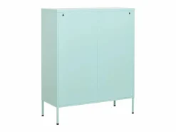 Sale vidaxl Armario de almacenamiento acero verde mint 80x35x101,5 cm Azul