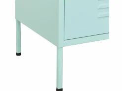 Sale vidaxl Armario de almacenamiento acero verde mint 80x35x101,5 cm Azul