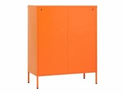 vidaxl Armario de almacenamiento acero 80x35x101,5 cm