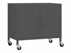 vidaxl Armario de almacenamiento acero 60x35x56 cm