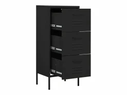 vidaxl Armario de almacenamiento acero 42,5x35x101,5 cm