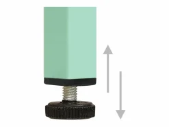 vidaxl Armario de almacenamiento acero mint 80x35x101,5 cm Verde