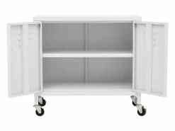 vidaxl Armario de almacenamiento acero 60x35x56 cm