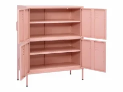 vidaxl Armario de almacenamiento acero 80x35x101,5 cm