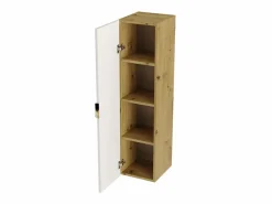 Best Armario de baño alto con 1 puerta Roble Artisan / Orio Columna De Baño