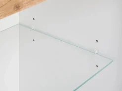 Hot Armario de baño alto con hueco para fregona, Spek Blanco