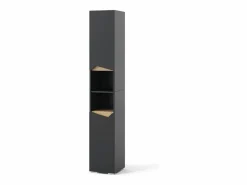 Vicco Armario de baño antracita/artisan 30x35x180 marelle