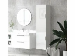 Homcom Armario de baño Armenia 2 puertas 160x40x30 cm