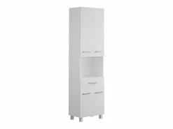 Online Vente-unique Armario de baño blanca para colocar, L50 cm, MINELA Blanco