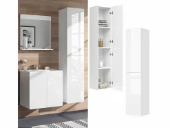 Vicco Armario de baño 36.6x33.2x171.6 izan