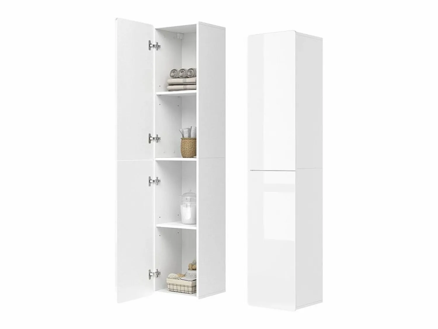 Vicco Armario de baño 36.6x33.2x171.6 izan