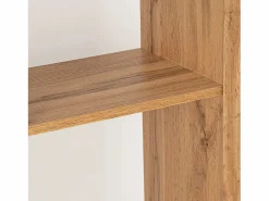 Armario de baño Columna alta de pie 40 cm Roble Wotan Sol